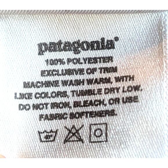 Patagonia White Boxy Mandarin Collar Hoodie - Picture 4 of 4